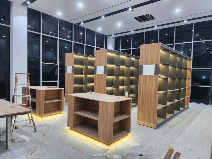 Thiết kế thi công showroom trưng bày hút khách
