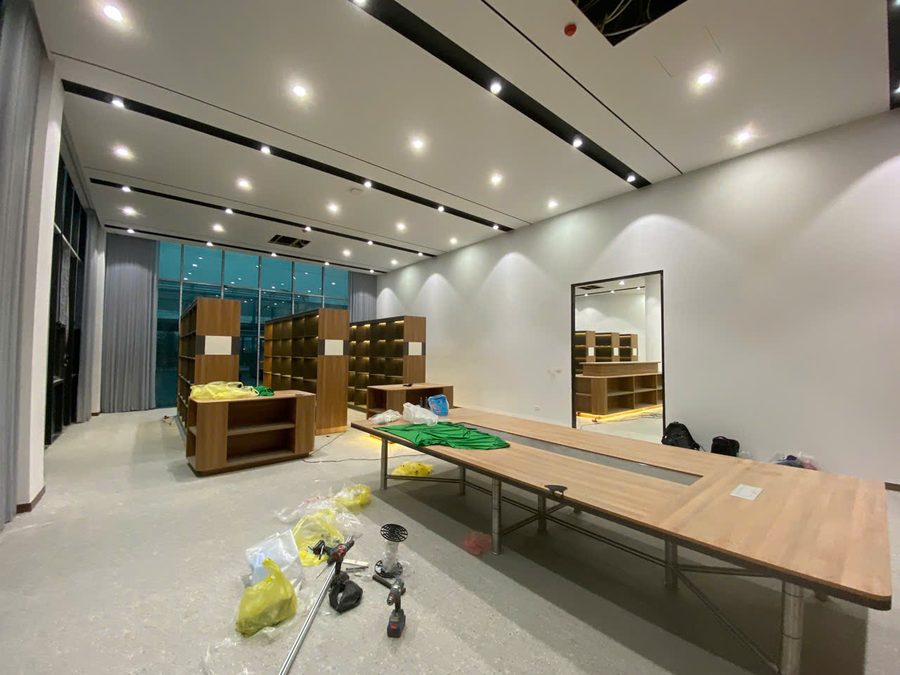 Tạo góc trải nghiệm, sống ảo trong showroom