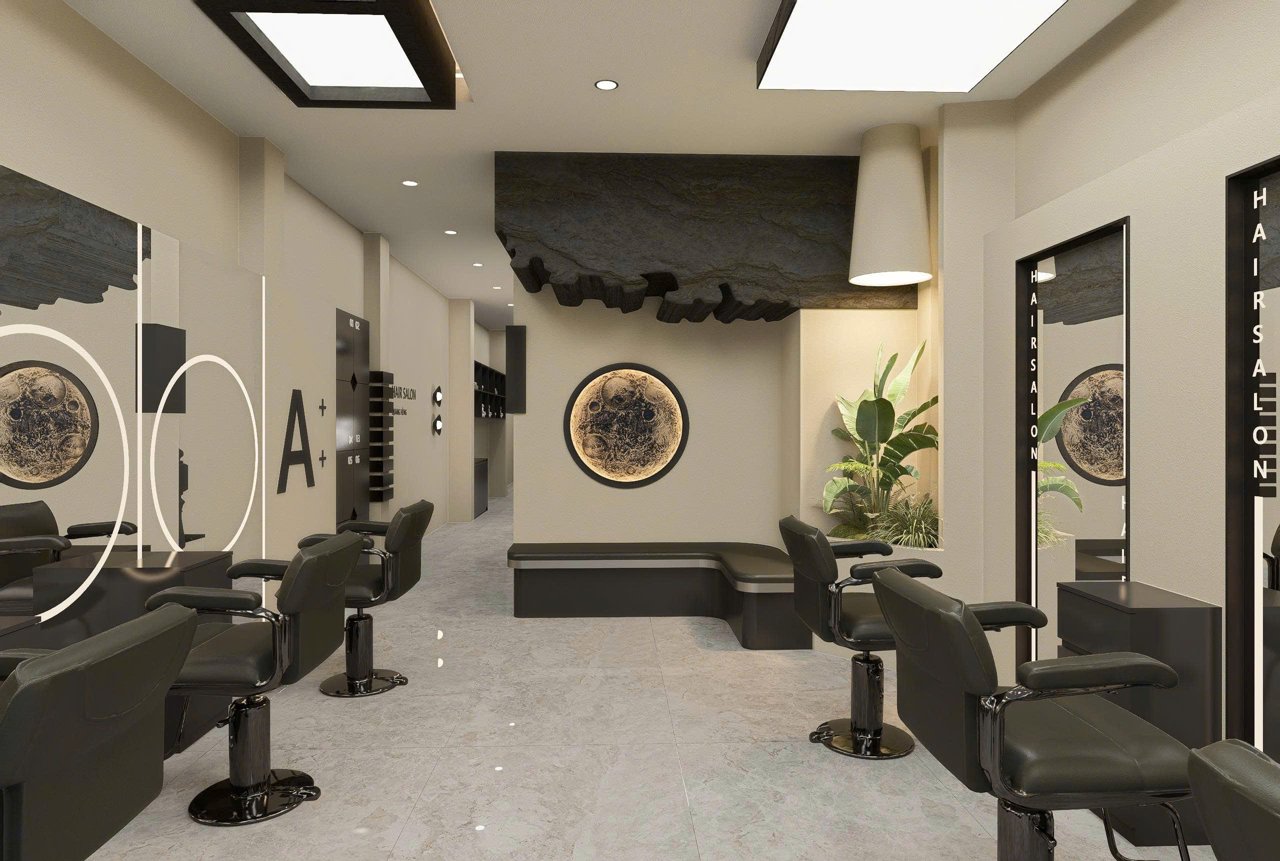 Gương tròn salon: xu hướng gương trang trí salon hiện đại & cách phối