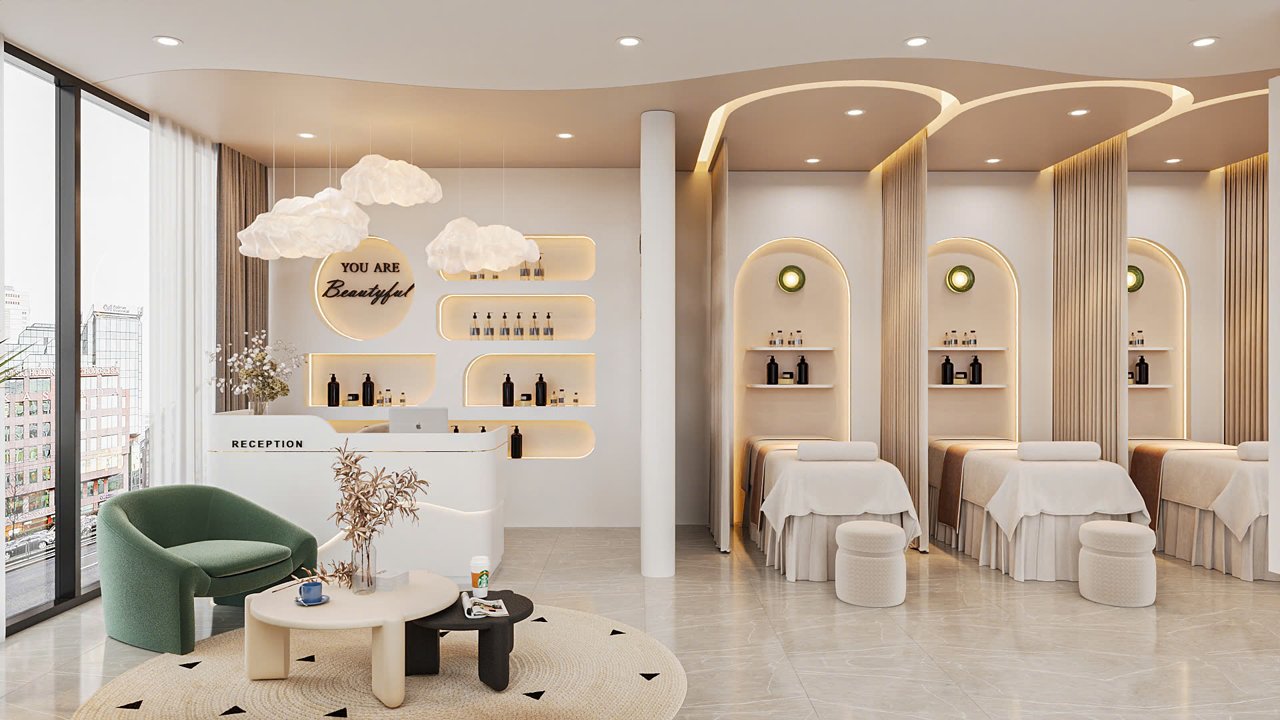 Lỗi mặt quầy thu ngân showroom xước, bong và cách sửa