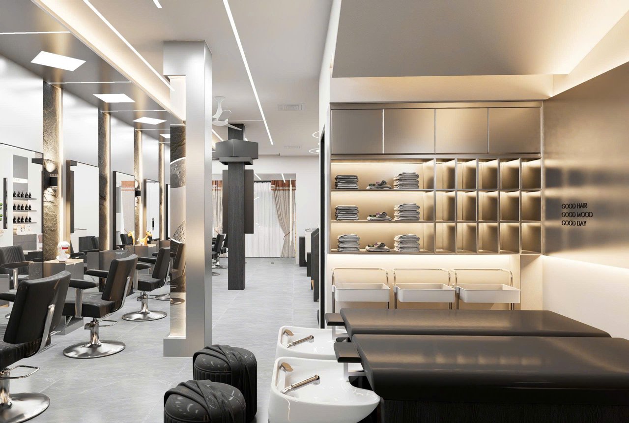Salon tông trắng: sạch, sáng, sang và dễ phối