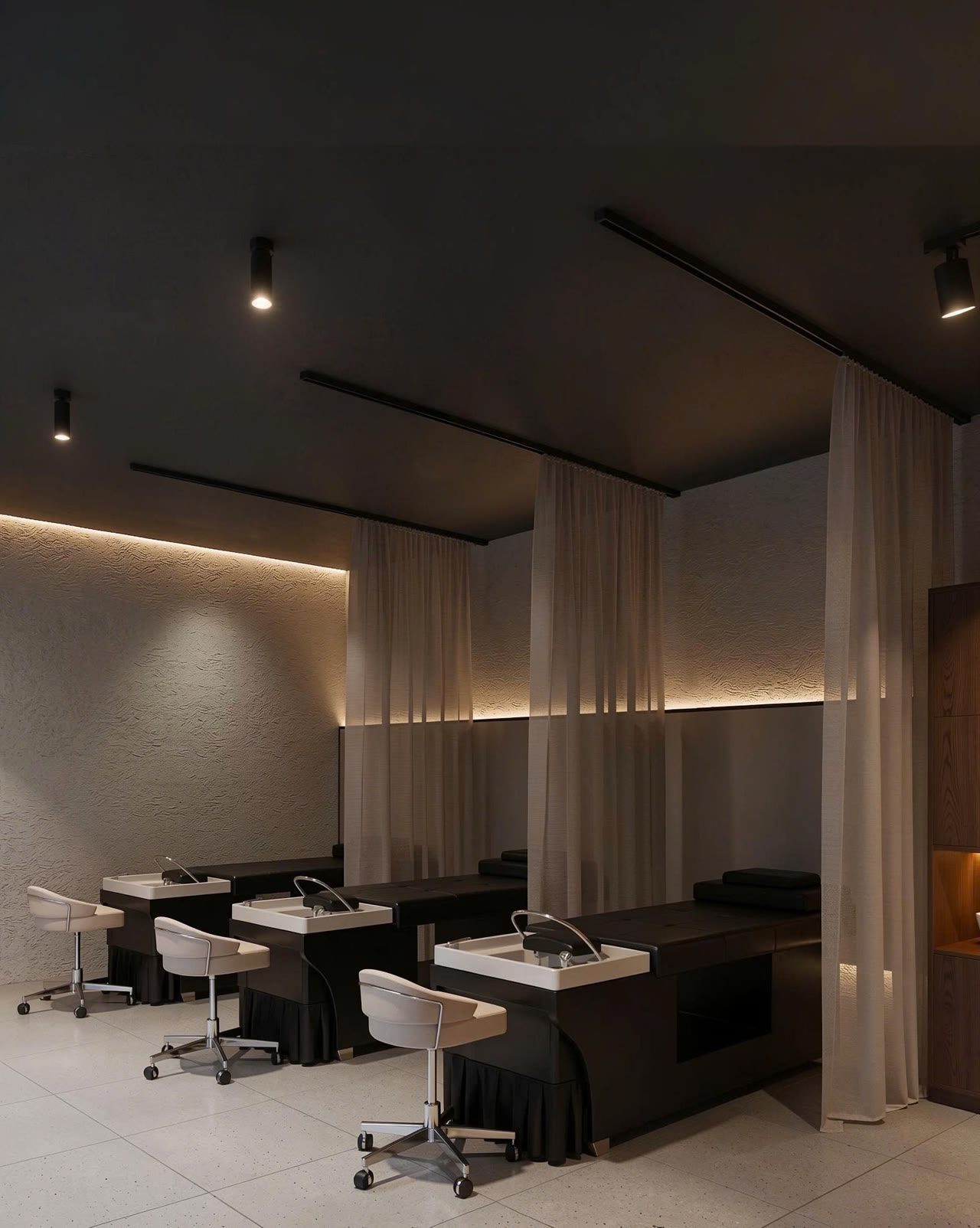 Thi Công Nội Thất Salon Tóc Tại Ninh Bình Hiện Đại, Gần Gũi