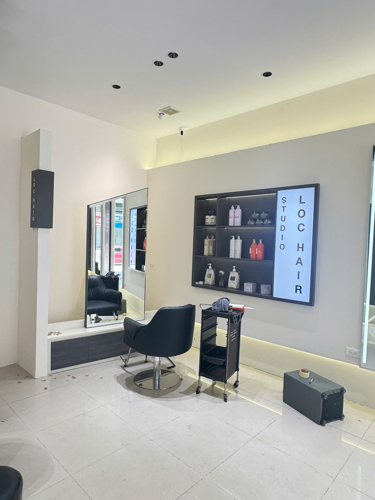 Station cắt tóc salon LOC Hair Studio - Nội Thất Hà Tuấn LX