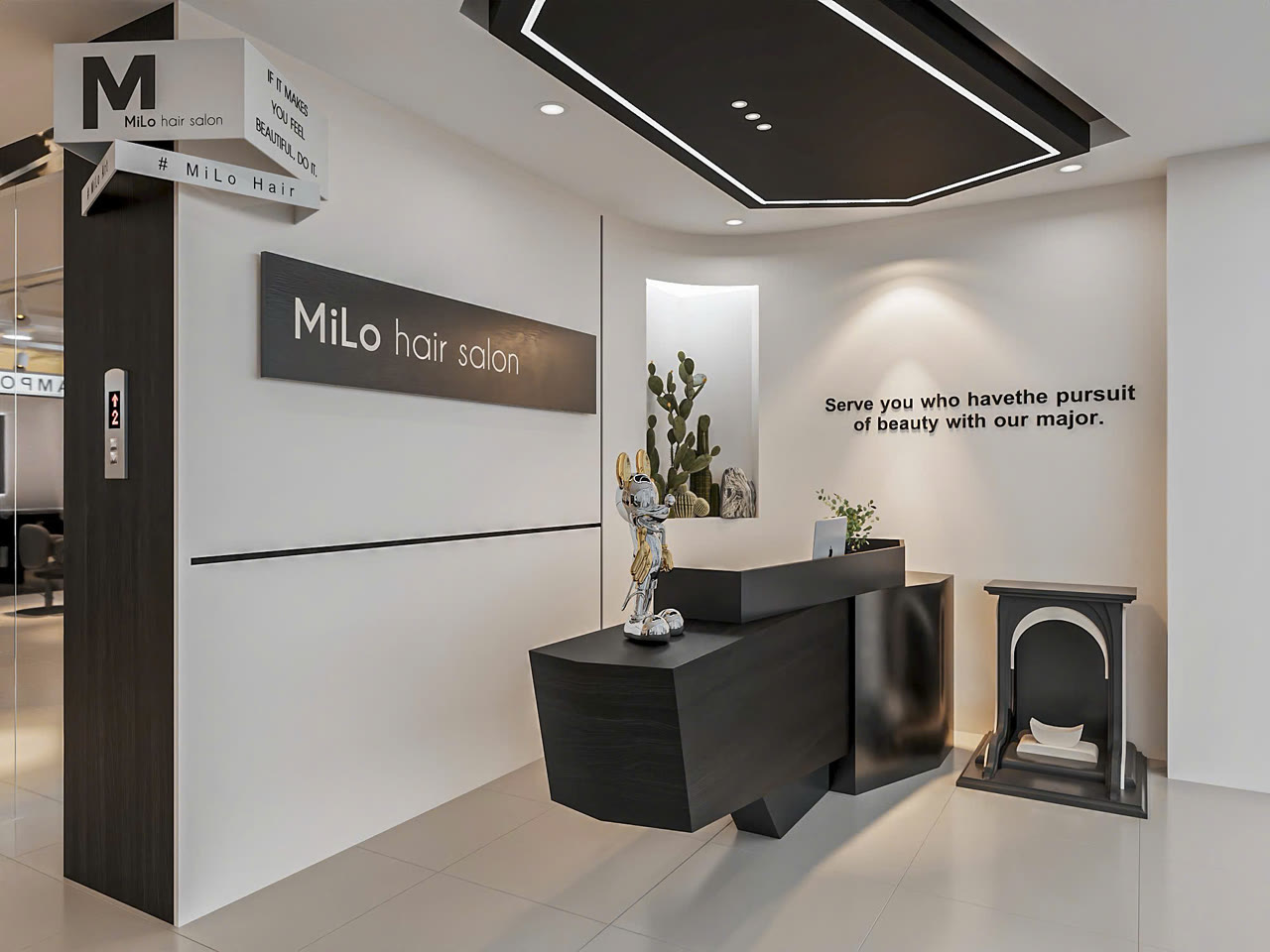 Xu hướng màu nội thất salon spa 2026