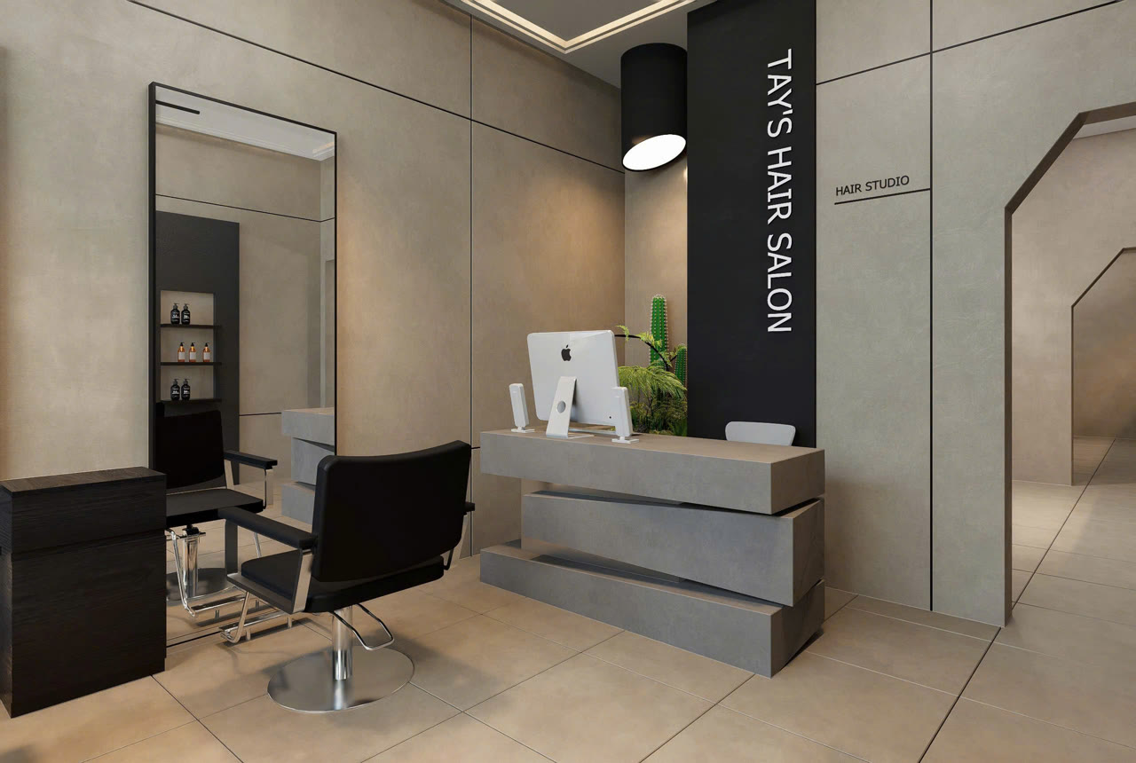 Kích thước ghế cắt tóc tiêu chuẩn: số liệu chuẩn để bố trí salon đẹp và tiện thao tác