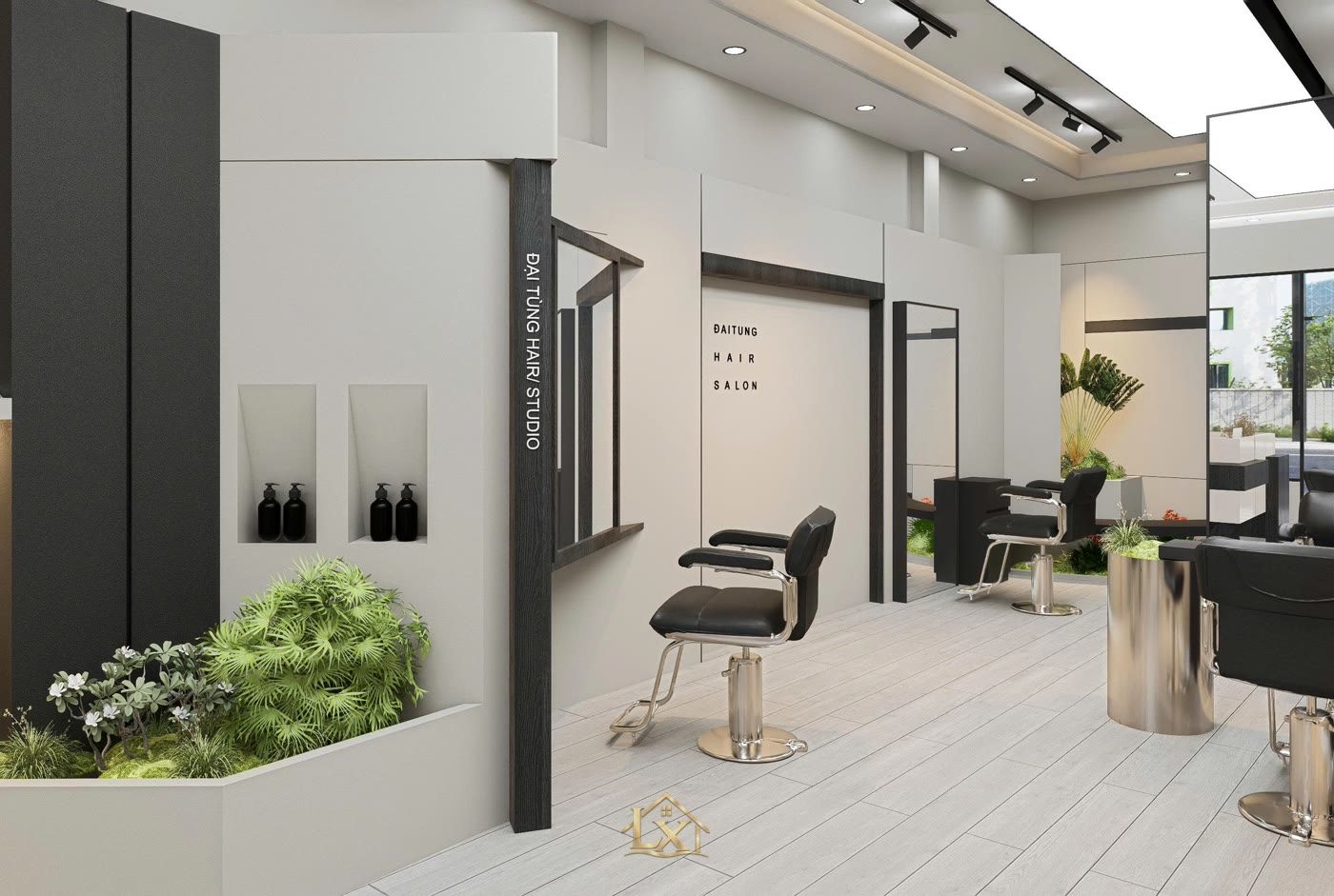 Salon Đại Tùng - Hưng Yên - Nội Thất Hà Tuấn LX