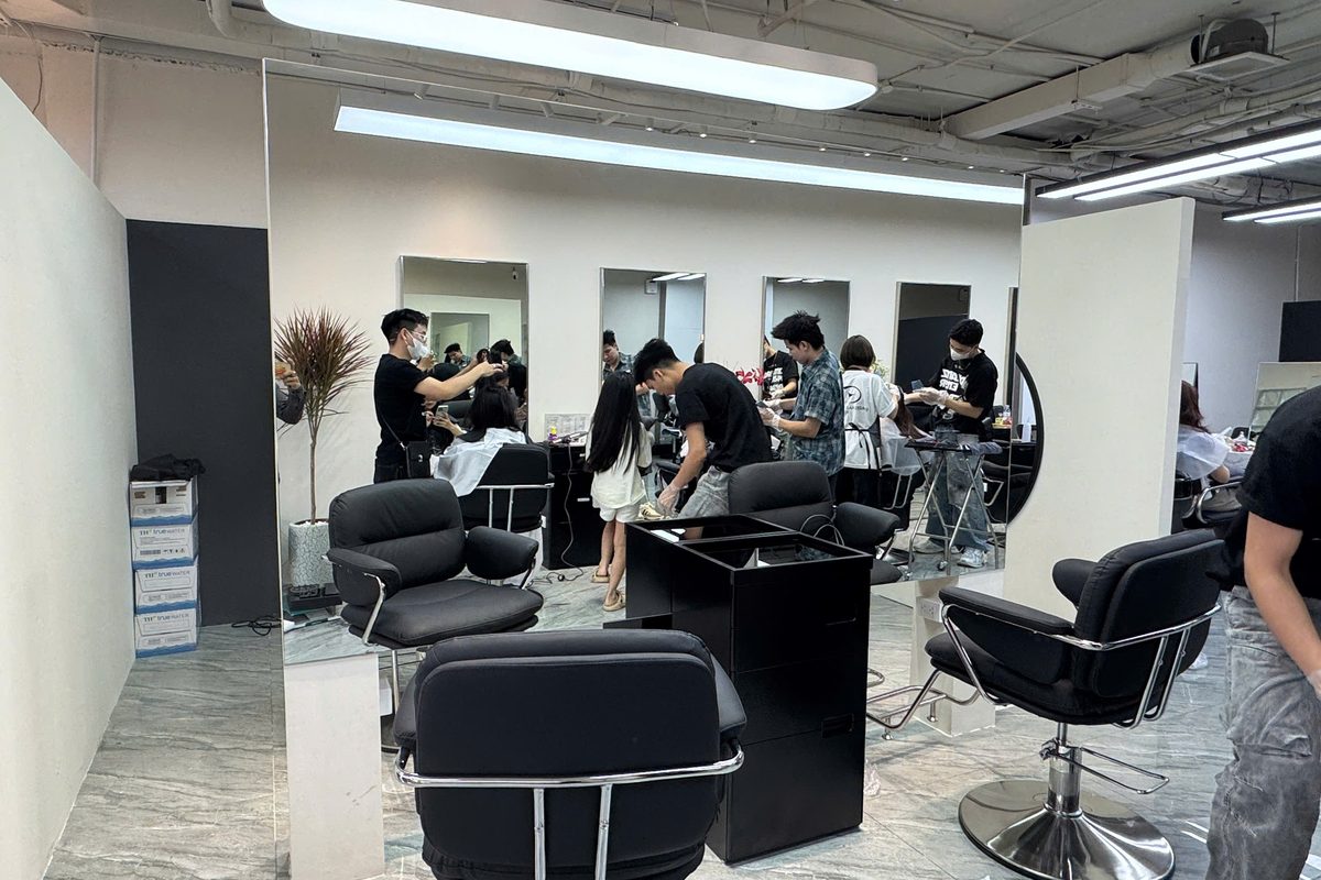 ELLARIS Hair Salon - SL 131 Đặng Tiến Đông, Đống Đa, Hà Nội - Nội Thất Hà Tuấn LX