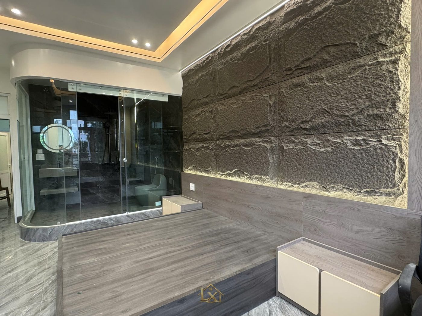Nhà dân Chị Dung - Phú Nhi, Sơn Tây, Hà Nội - Nội Thất Hà Tuấn LX