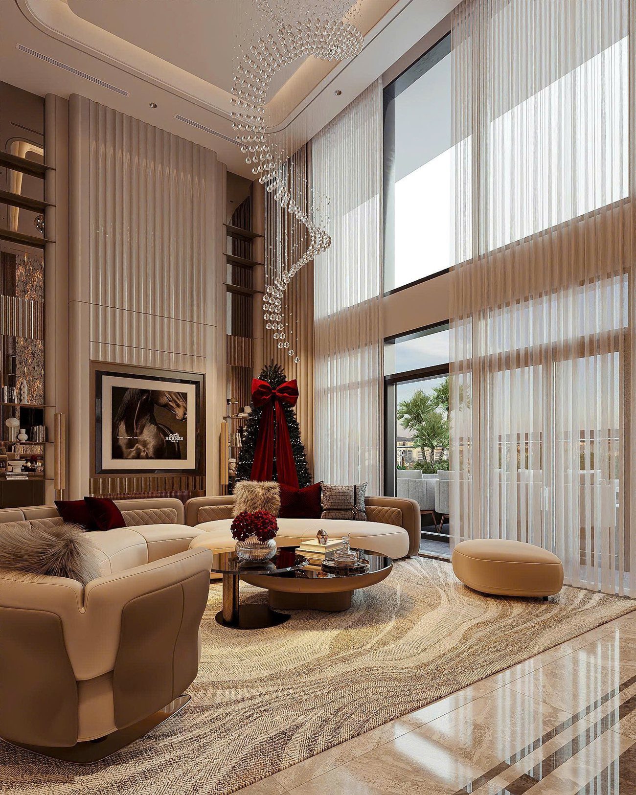 Penthouse Chị Hương - 302 Cầu Giấy, Hà Nội - Nội Thất Hà Tuấn LX