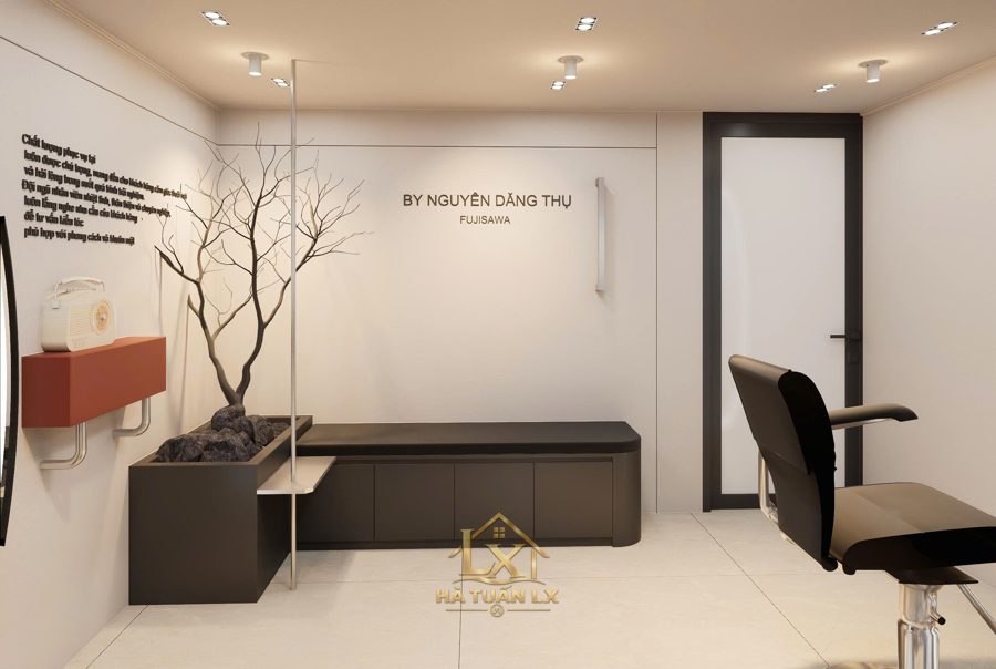 salon nguyễn đăng thụ bắc ninh - Nội Thất Hà Tuấn LX thiết kế thi công