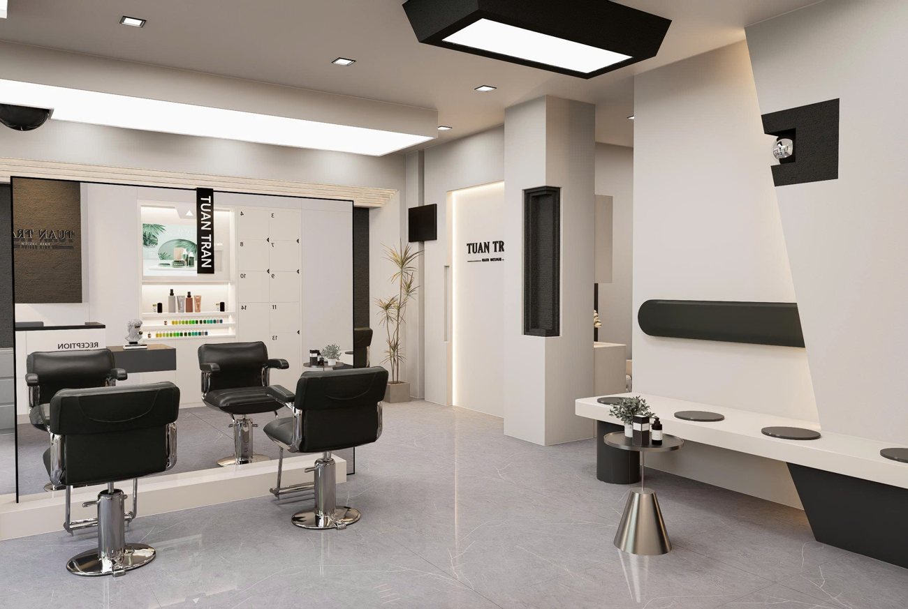 Salon Tuấn Trần - Thái Nguyên - Nội Thất Hà Tuấn LX