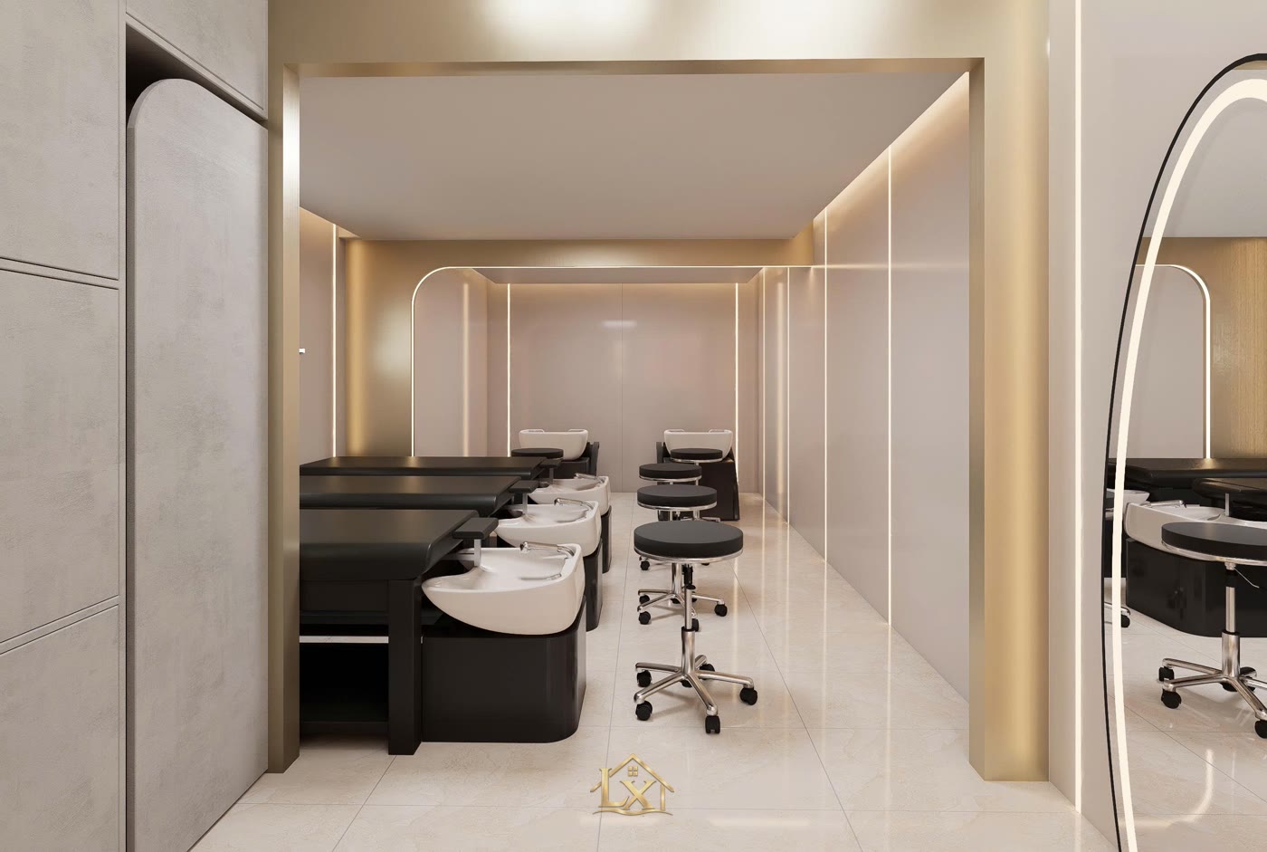 Salon Út - Xuân Đỉnh, Hà Nội - Nội Thất Hà Tuấn LX