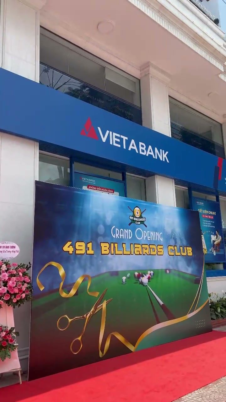 Công trình showroom 491 Billiards Club - Nội Thất Hà Tuấn LX