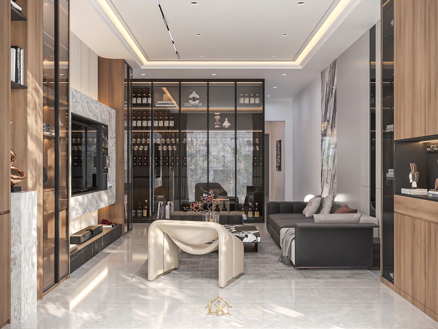 Quy trình nội thất gia đình tại Sài Đồng - Nội Thất Hà Tuấn LX