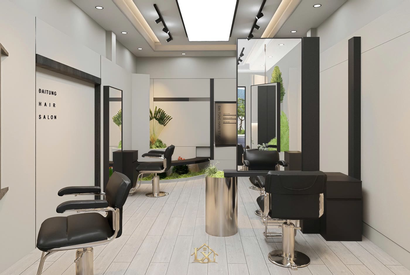 Phối cảnh 3D thiết kế nội thất tham khảo - Nội Thất Hà Tuấn LX