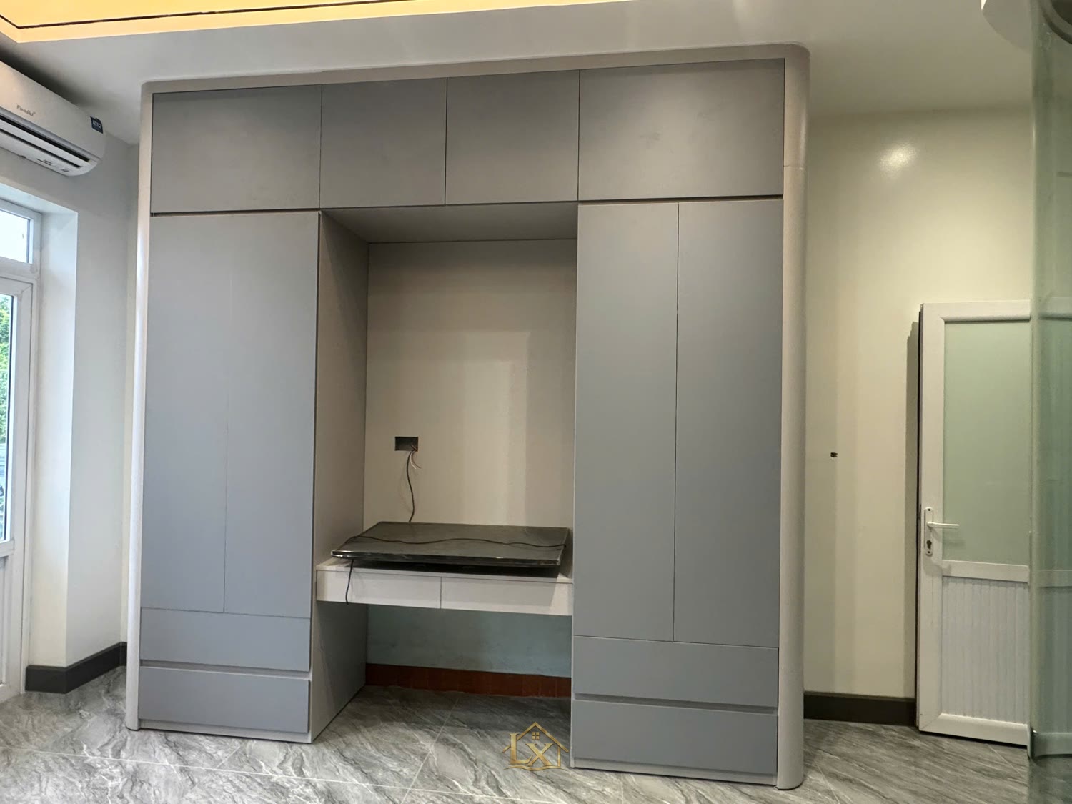 Tủ quần áo - công trình Nội Thất Hà Tuấn LX