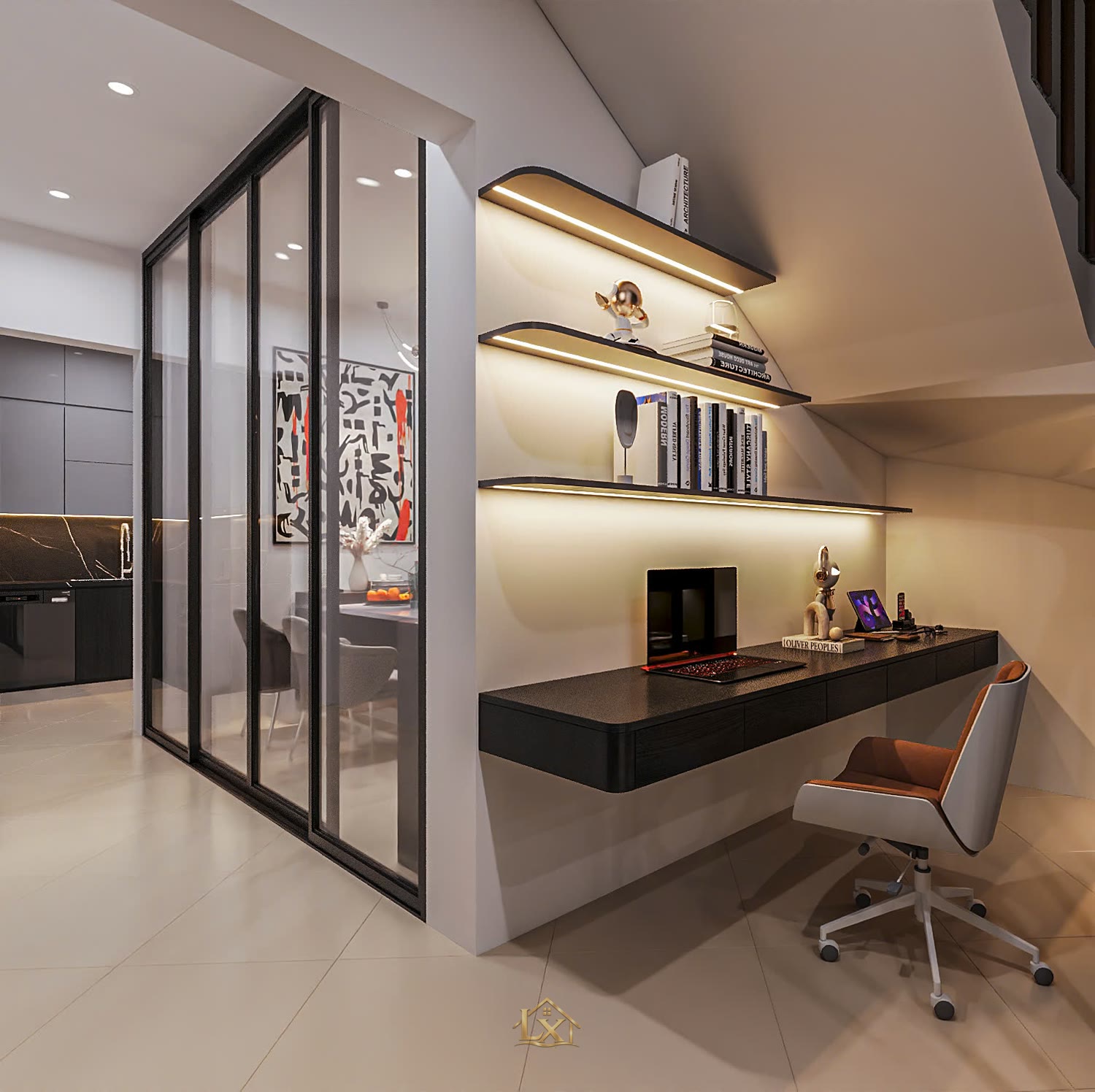 Nội thất gia đình - công trình Nội Thất Hà Tuấn LX