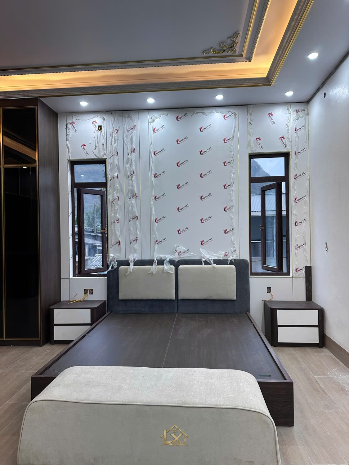Nội thất phòng ngủ - công trình Nội Thất Hà Tuấn LX