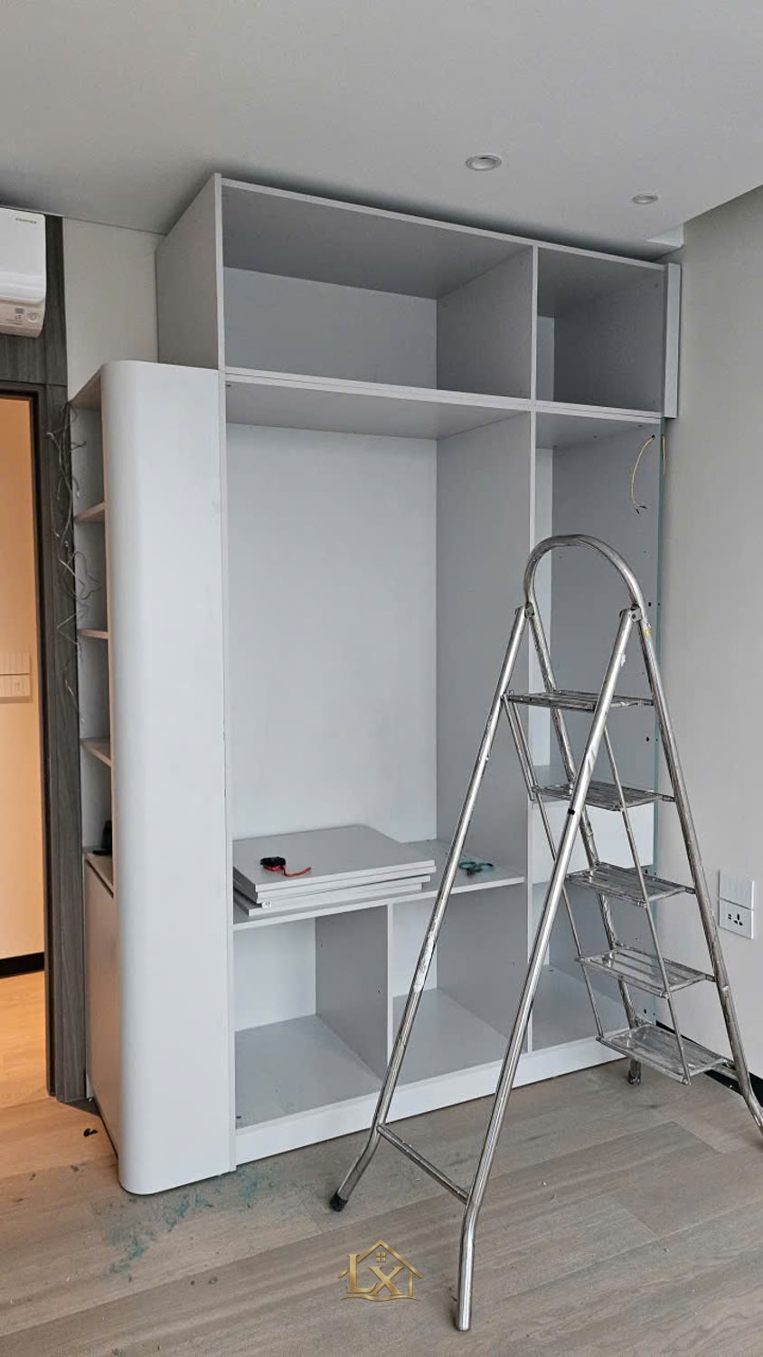 Tủ quần áo - công trình Nội Thất Hà Tuấn LX