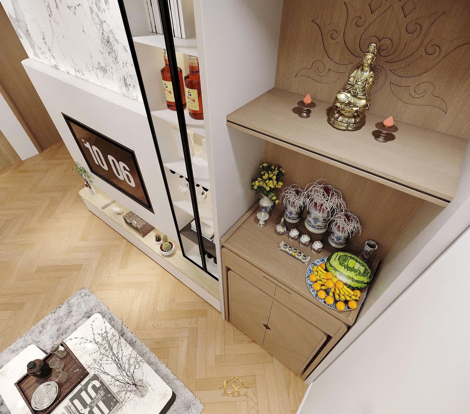 Nội thất gia đình do Hà Tuấn LX thi công