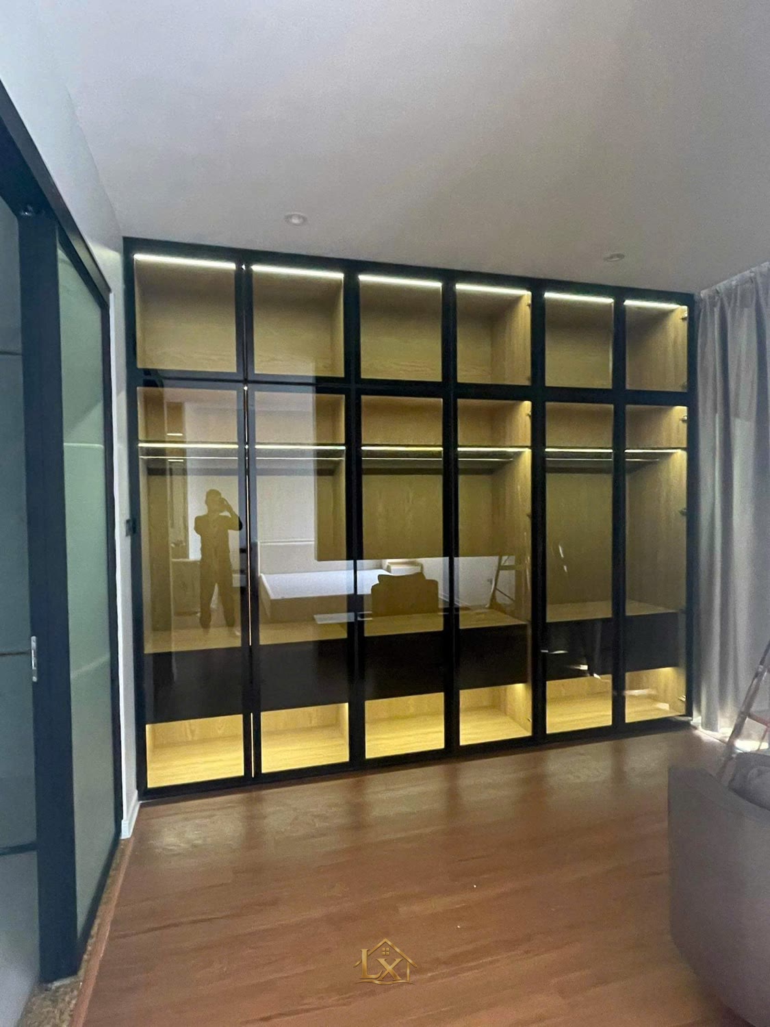 Tủ quần áo - công trình Nội Thất Hà Tuấn LX