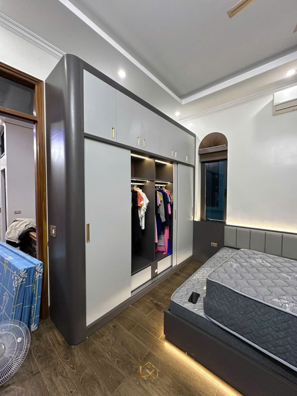 Tủ quần áo - công trình Nội Thất Hà Tuấn LX