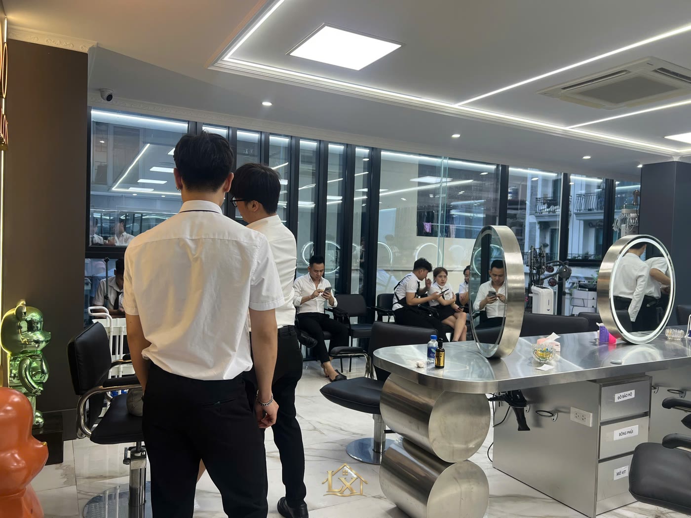 quy trình salon tóc Trung Kính - Quy trình salon tóc tại Trung Kính - Nội Thất Hà Tuấn LX