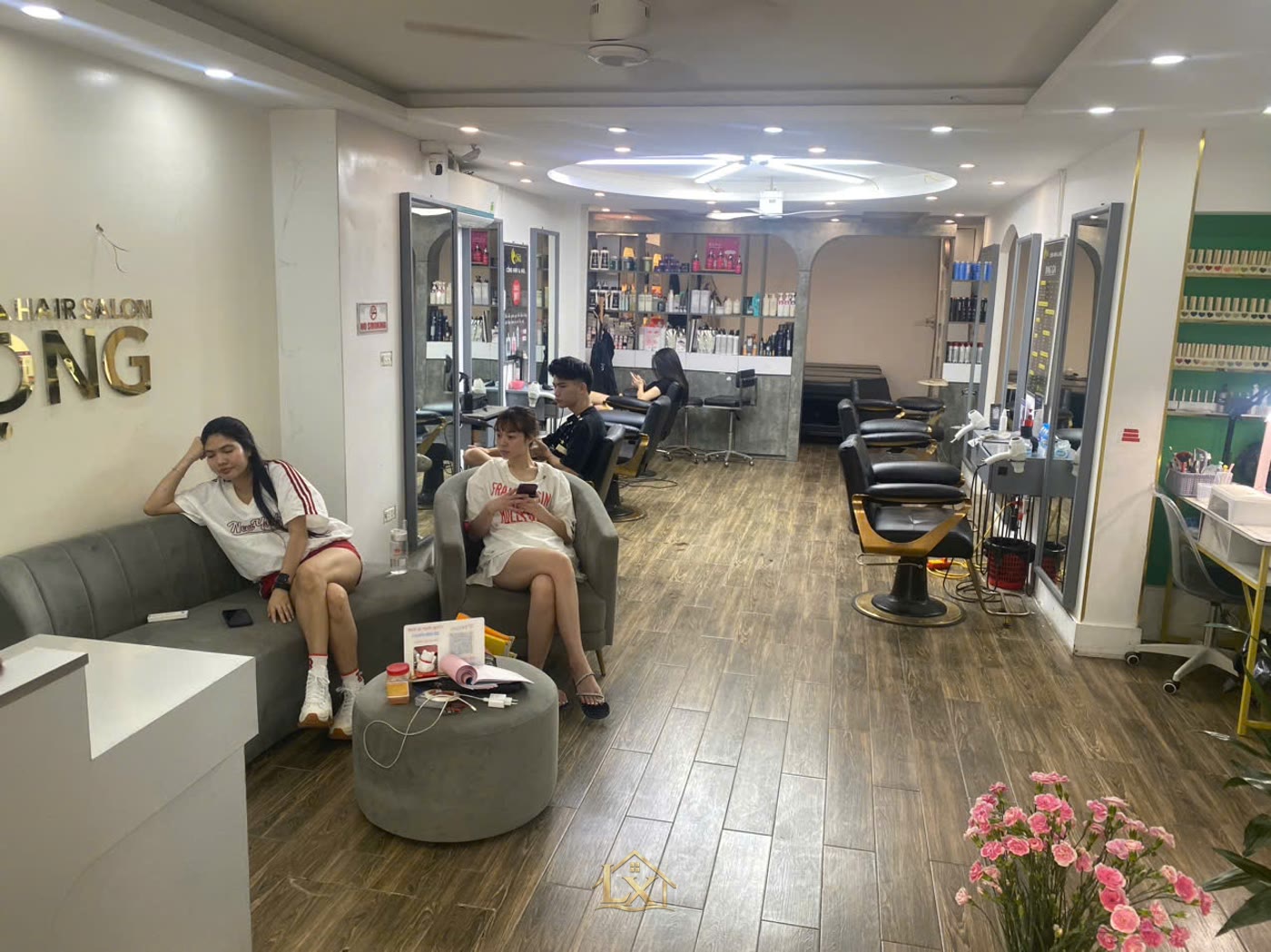 Công trình salon tóc LUXA Hair Salon - Nội Thất Hà Tuấn LX