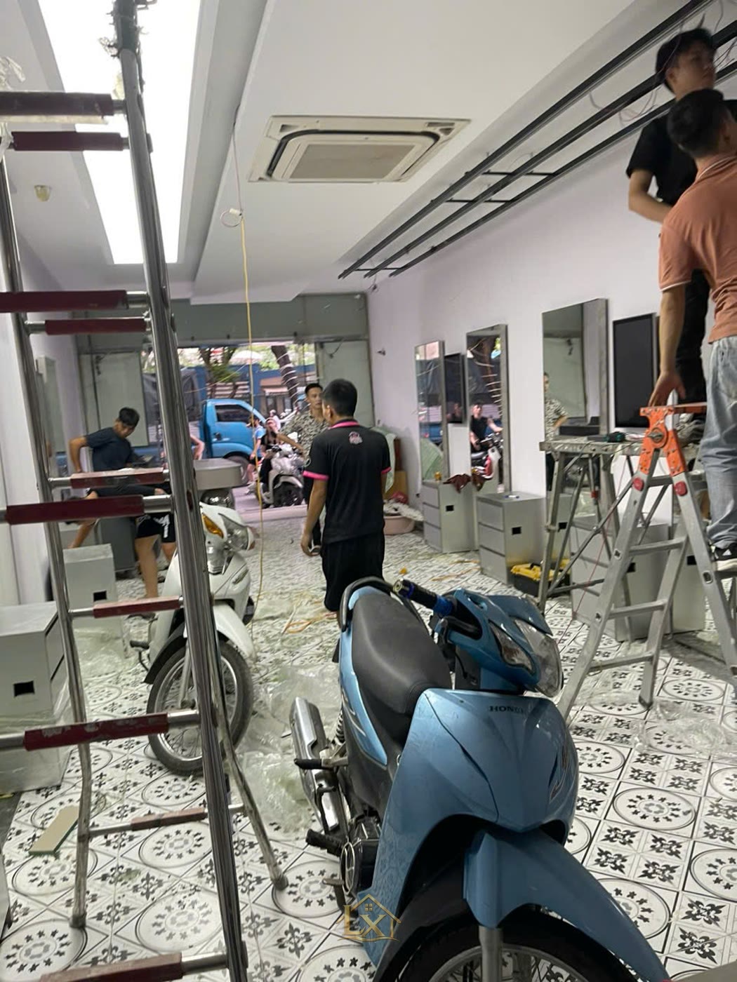 Công trình salon tóc MiLo Hair Salon - Nội Thất Hà Tuấn LX