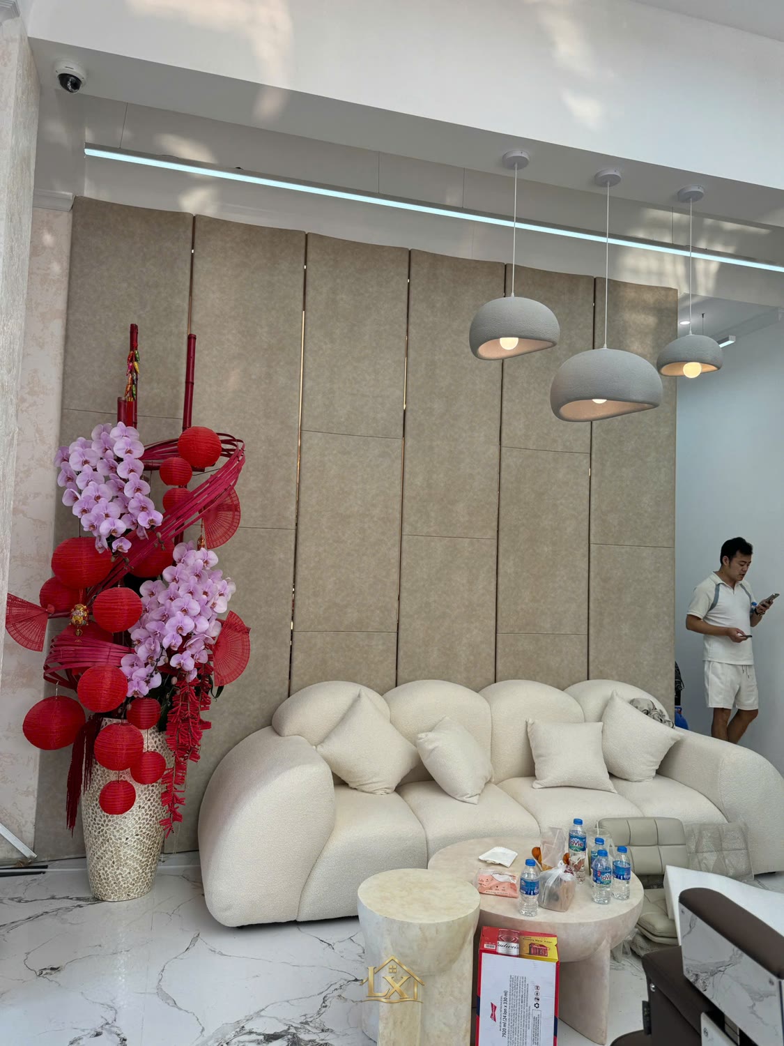 Thiết kế tiệm nail nhỏ đẹp: tối ưu diện tích, vẫn sang