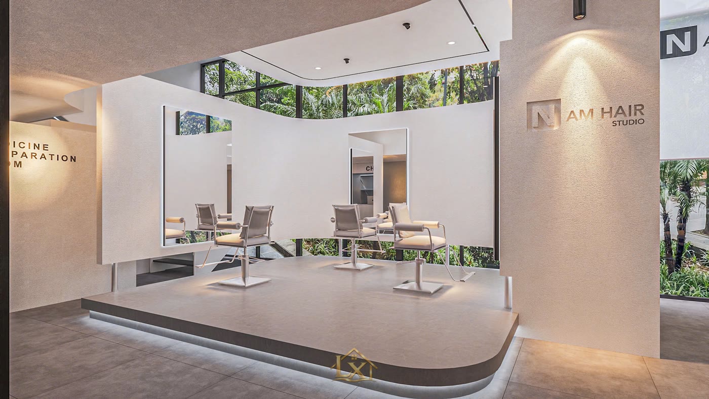 Quy trình salon tóc tại Dương Nội - Nội Thất Hà Tuấn LX