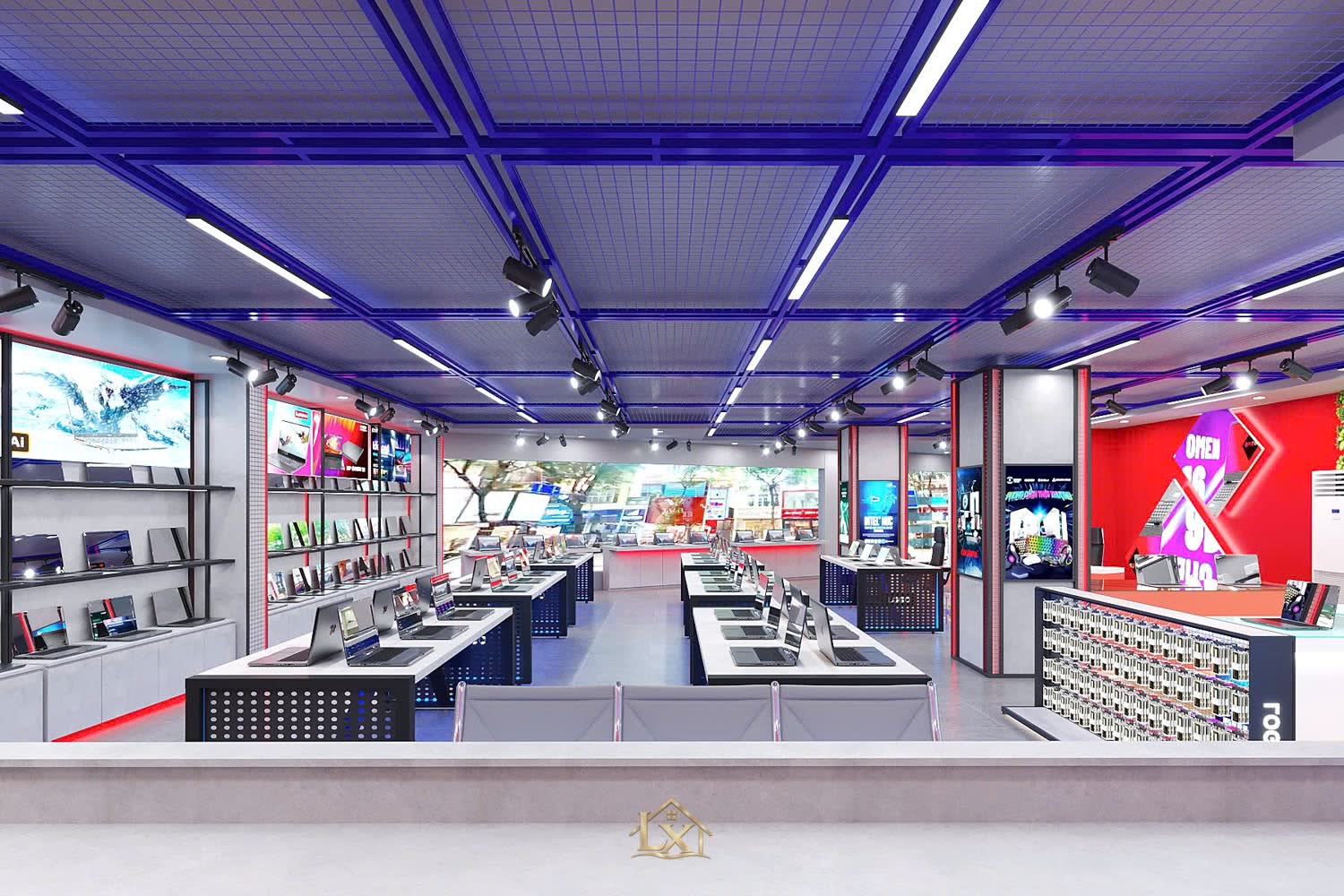 Chi phí showroom tại Vĩnh Yên - Nội Thất Hà Tuấn LX