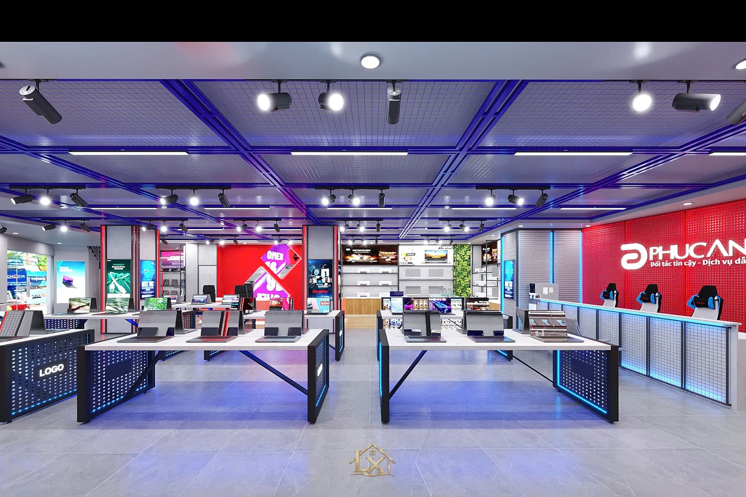 Chọn đơn vị showroom tại Cổ Nhuế - Nội Thất Hà Tuấn LX