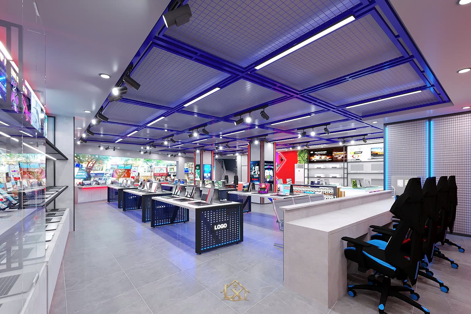 Xu hướng showroom tại Tam Đảo - Nội Thất Hà Tuấn LX