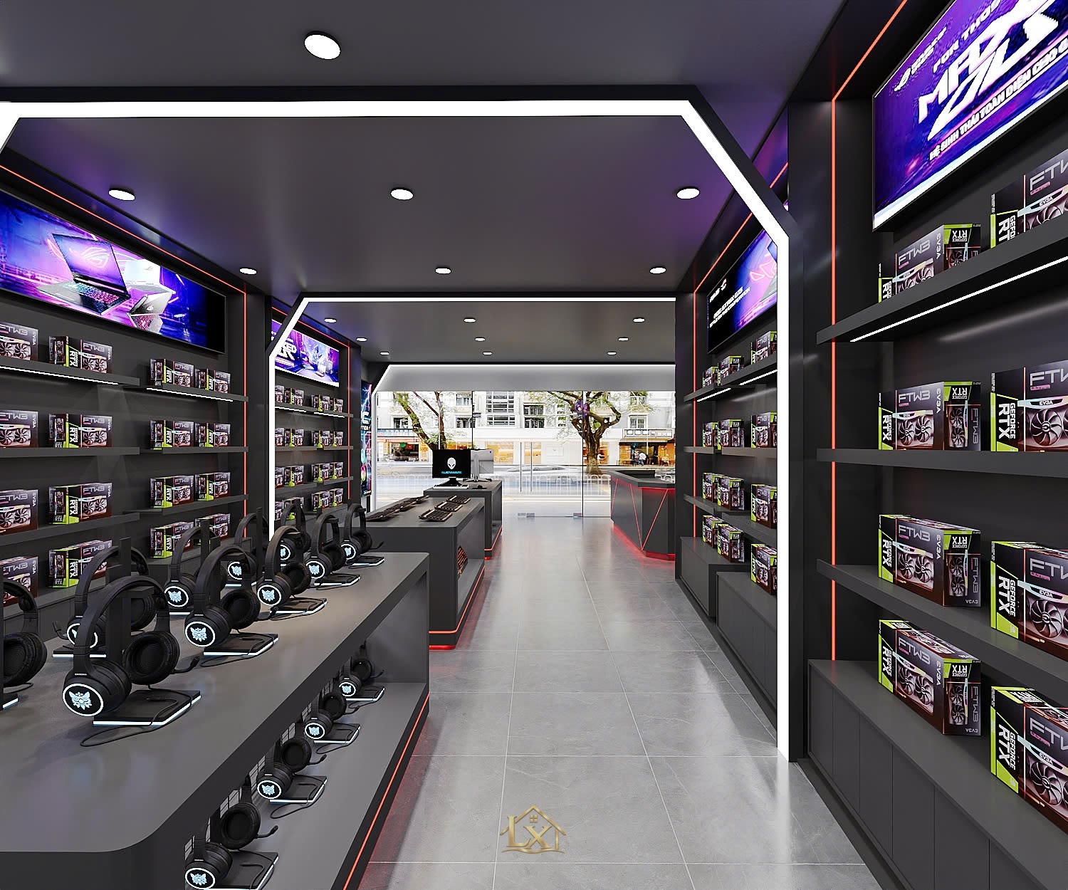 Quy trình showroom tại Sài Đồng - Nội Thất Hà Tuấn LX