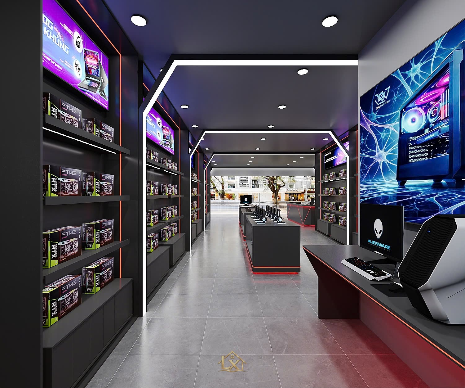 Quy trình showroom tại Từ Sơn - Nội Thất Hà Tuấn LX