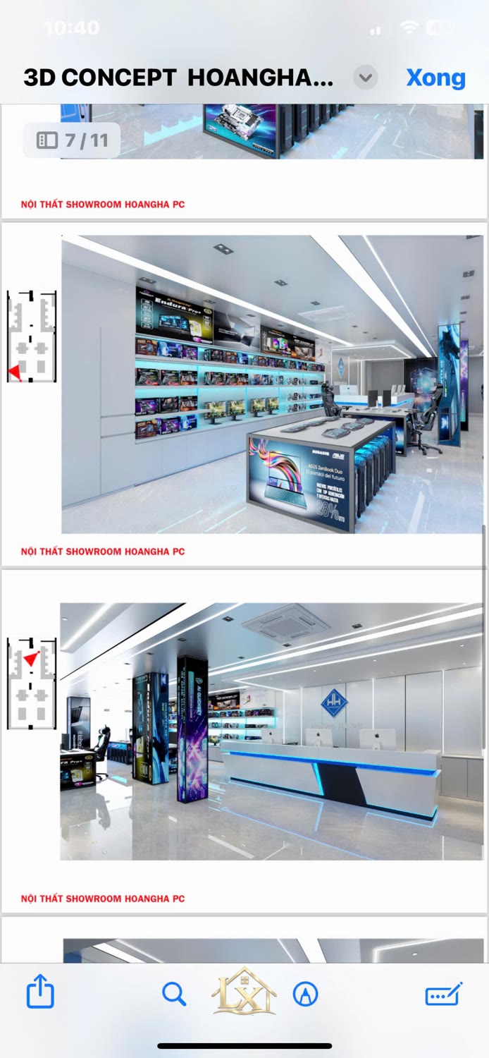 Xu hướng showroom tại Nhật Tân - Nội Thất Hà Tuấn LX