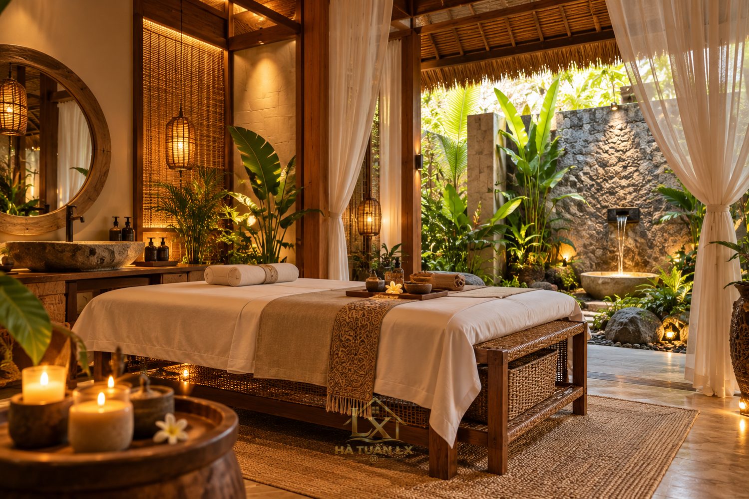 2. Bali Tropical — Phong cách Bali nhiệt đới - Nội Thất Hà Tuấn LX