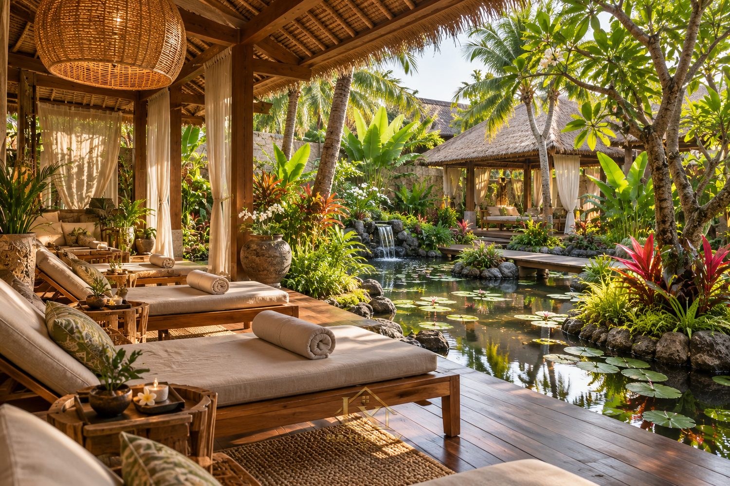 2. Bali Tropical — Phong cách Bali nhiệt đới - Nội Thất Hà Tuấn LX