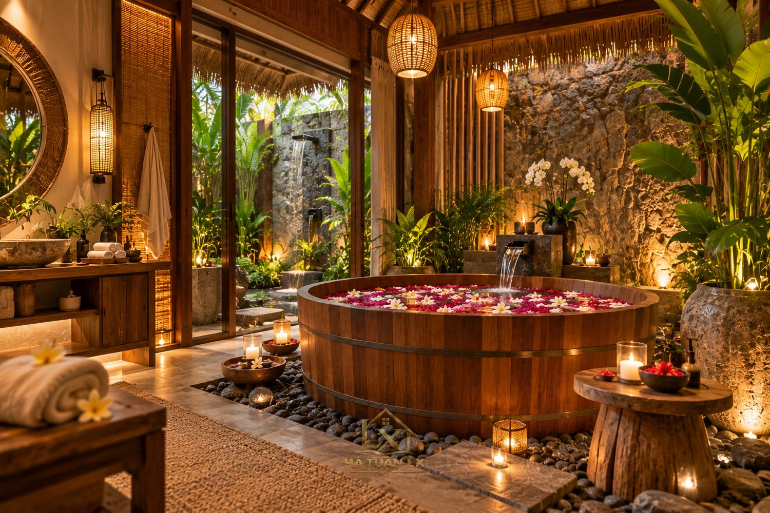 2. Bali Tropical — Phong cách Bali nhiệt đới - Nội Thất Hà Tuấn LX
