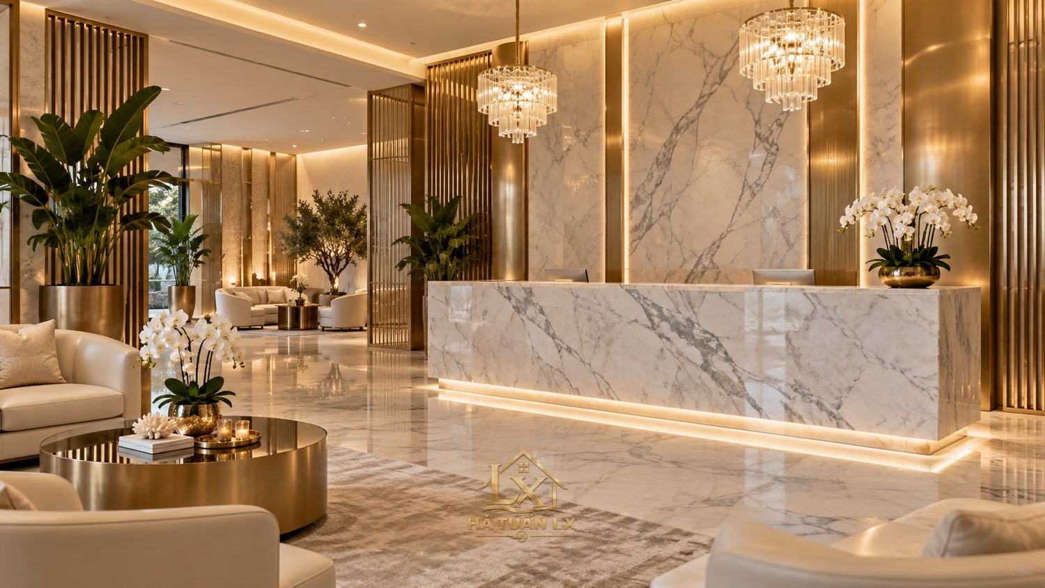 5. Modern Luxury — Hiện đại sang trọng - Nội Thất Hà Tuấn LX