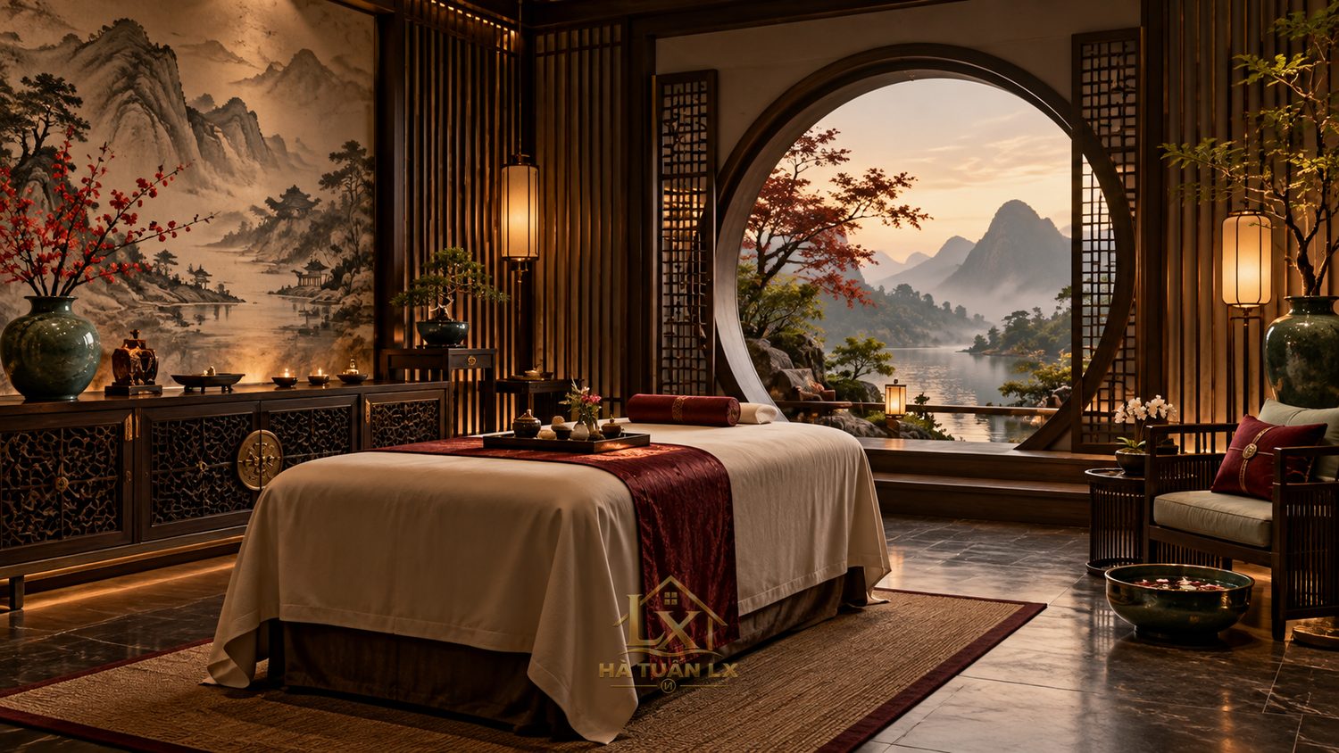 9. Modern Oriental Wellness — Á Đông dưỡng sinh hiện đại - Nội Thất Hà Tuấn LX