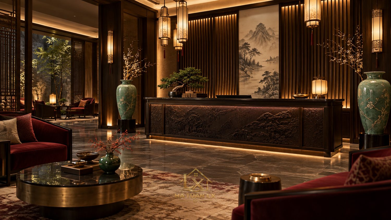 9. Modern Oriental Wellness — Á Đông dưỡng sinh hiện đại - Nội Thất Hà Tuấn LX
