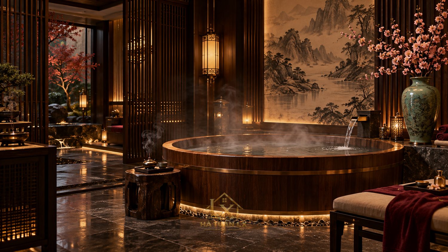 9. Modern Oriental Wellness — Á Đông dưỡng sinh hiện đại - Nội Thất Hà Tuấn LX