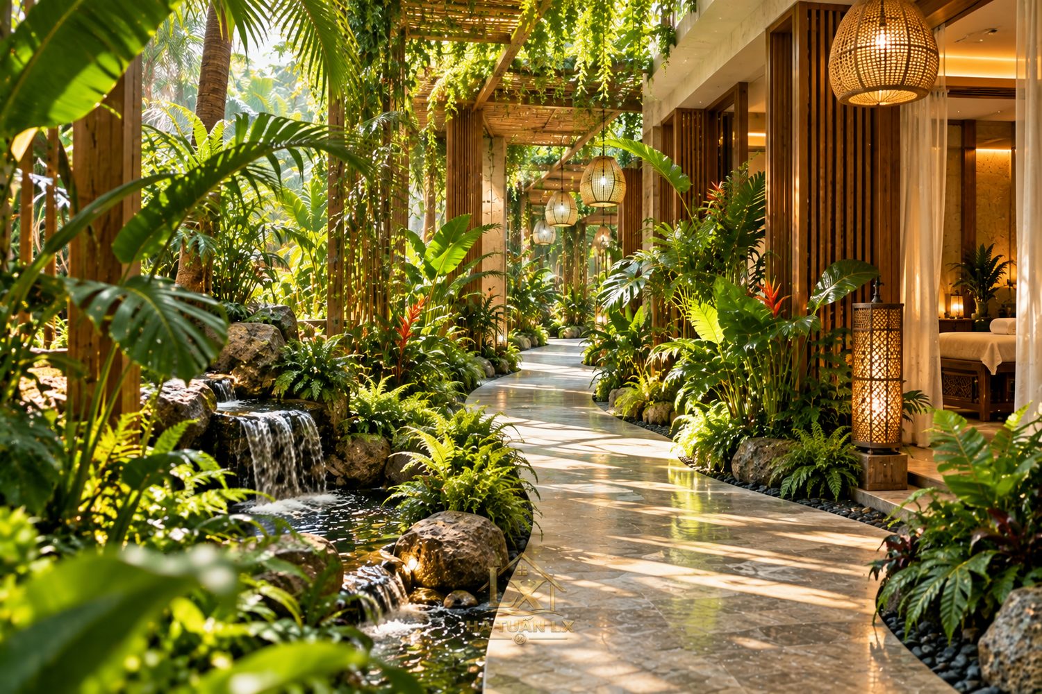 7. Tropical — Nhiệt đới xanh - Nội Thất Hà Tuấn LX