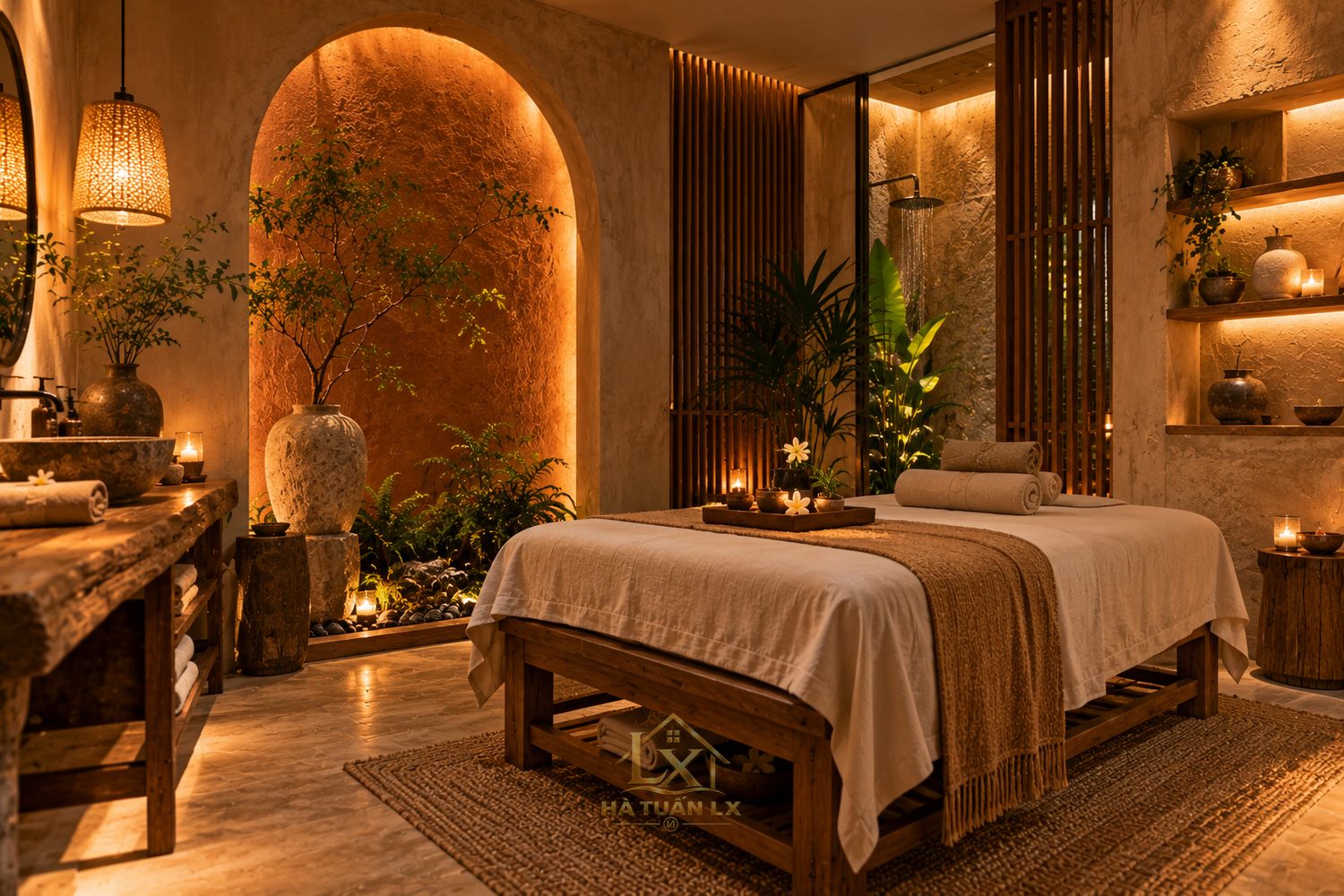 3. Wabi-Sabi — Mộc mạc tự nhiên - Nội Thất Hà Tuấn LX
