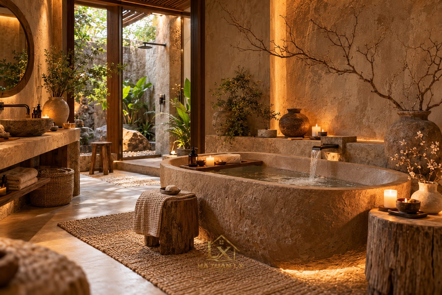 3. Wabi-Sabi — Mộc mạc tự nhiên - Nội Thất Hà Tuấn LX