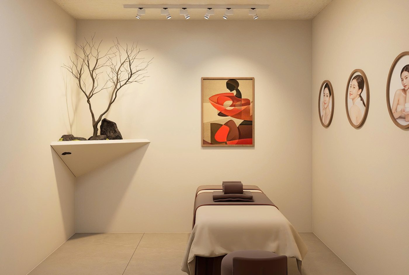 Bố Trí Luồng Khách Spa: Lễ Tân, Trị Liệu, Gội, Chờ