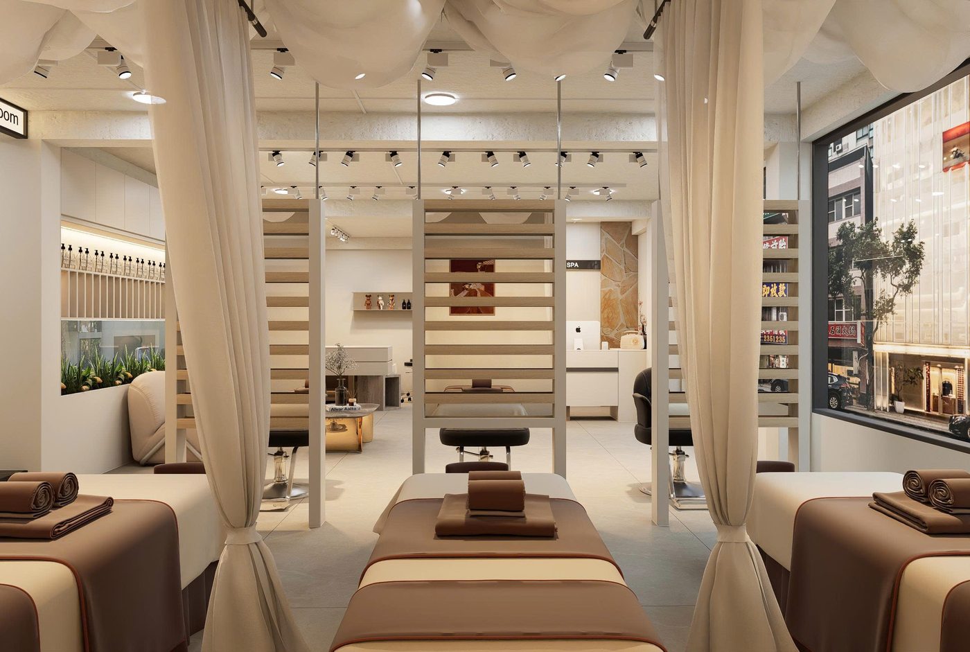 Tối Ưu Diện Tích Spa: Tăng Số Giường Mà Vẫn Thoáng