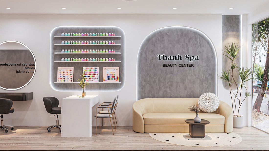 Thanh Spa — Thái Nguyên · Nội Thất Hà Tuấn LX thi công